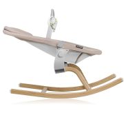 Set balansoar si scaun de masa, Lionelo, Dalia, Scaun cu 2 suporturi pentru picioare, Cu tavita, Balansoar 4 in 1 cu inaltime reglabia si bara cu jucarii, Conform cu EN14988, EN1888-1 EN1888-2, EN1466, Gri BYNLO-DALIA_SET_GREY_STONE_NATURAL