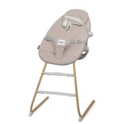 Set balansoar si scaun de masa, Lionelo, Dalia, Scaun cu 2 suporturi pentru picioare, Cu tavita, Balansoar 4 in 1 cu inaltime reglabia si bara cu jucarii, Conform cu EN14988, EN1888-1 EN1888-2, EN1466, Gri BYNLO-DALIA_SET_GREY_STONE_NATURAL
