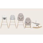 Set balansoar si scaun de masa, Lionelo, Dalia, Scaun cu 2 suporturi pentru picioare, Cu tavita, Balansoar 4 in 1 cu inaltime reglabia si bara cu jucarii, Conform cu EN14988, EN1888-1 EN1888-2, EN1466, Gri BYNLO-DALIA_SET_GREY_STONE_NATURAL