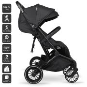 Babygo - carucior pliabil pentru gemeni gotwice, black bbbbgo-7901