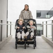 Babygo - carucior pliabil pentru gemeni gotwice, grey bbbbgo-7902