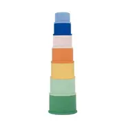 Badabulle - set 7 jucarii stivuibile pentru baie bbbb017026