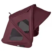 Capotina cu extensie plasa insecte Bugaboo Dragonfly Dark Cherry ERFBG100267027