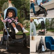 Carucior Bugaboo Dragonfly Black Dark Cherry ERFBG100176081