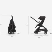 Carucior Bugaboo Dragonfly Black Dark Cherry ERFBG100176081