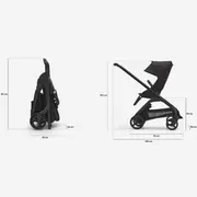 Carucior Bugaboo Dragonfly Black Dark Cherry ERFBG100176081