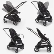 Carucior Bugaboo Dragonfly Black Dark Cherry ERFBG100176081