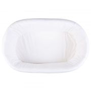 Patut balansoar Childhome din ratan cu saltea  si husa jerse 90x70x71 cm ERFCH-CRRATRBC