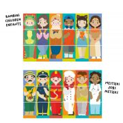 Puzzle Quercetti Tubo Mix  Match Meserii ERFQ02583