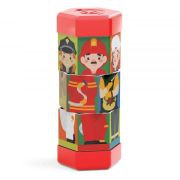 Puzzle Quercetti Tubo Mix  Match Meserii ERFQ02583