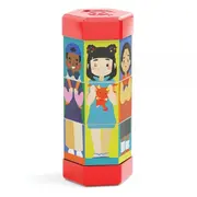 Puzzle Quercetti Tubo Mix  Match Meserii ERFQ02583