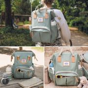 Rucsac de infasat Beaba Wellington Sage Green ERFB940316
