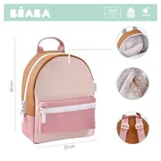 Rucsac pentru copii Beaba Faro Dusty Pink ERFB940323