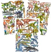 Album Dinozauri - Creeaza-ti propriul Zoo de Dinozauri cu Autocolante si Motive Cool Depesche PT12752 BBJPT12752_Initiala