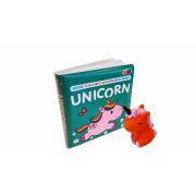Carte si jucarie care isi schimba culoarea - unicorn bb196
