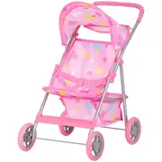 Carucior pentru papusi chipolino alice hearts hubkzkal02403he