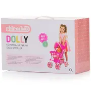 Carucior pentru papusi chipolino dolly multicolor hubkzkdl02401mc