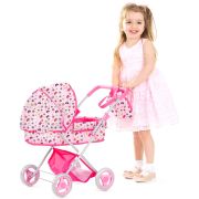 Carucior pentru papusi chipolino dora butterflies hubkzkdr02401bu