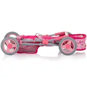 Carucior pentru papusi chipolino dora butterflies hubkzkdr02401bu