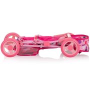 Carucior pentru papusi chipolino dora hearts hubkzkdr02402he