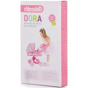 Carucior pentru papusi chipolino dora hearts hubkzkdr02402he