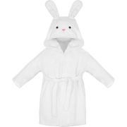 Halat de baie cu gluga pentru copii - Oita 105-120cm Flumi FM2521 BBJFM2521_Alb