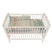 Lenjerie MyKids Bear On Moon Mint 4 piese 120x60 MYK00080731