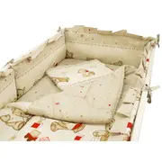 Lenjerie MyKids Teddy Toys Maro M1 4+1 Piese 140x70 MYK00008198