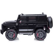 Masinuta electrica chipolino suv mercedes g63 amg cu scaun din piele si roti eva black hubeljg63mb23b