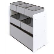 Organizator jucarii cu cadru din lemn Plain BBXWD14005