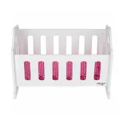 Patut pentru papusi, Free2Play, Cu pernuta confortabila, 46x33x33 cm, 36 luni+, White BYN83228