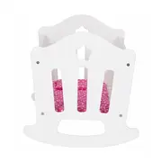 Patut pentru papusi, Free2Play, Cu pernuta confortabila, 46x33x33 cm, 36 luni+, White BYN83228