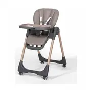 Scaun de masa, FreeON, Kai,Pana la 15 kg, Inaltime reglabila in 8 pozitii, Suport de picioare reglabil in 3 pozitii, Reglare spatar in 4 pozitii, Cu tavita reglabila, 6-36 luni, Coffee BYN82696