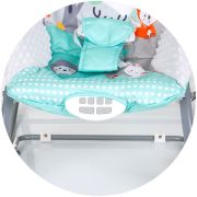 Scaunel balansoar chipolino melody green hubsheml02402gn