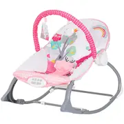 Scaunel balansoar chipolino melody pink hubsheml02401pi