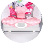 Scaunel balansoar chipolino melody pink hubsheml02401pi