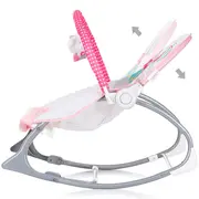 Scaunel balansoar chipolino melody pink hubsheml02401pi