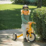 Tricicleta, Petite&Mars, Turbo, 5 in 1, Multifunctionala, Vehicul de impins, Bicicleta cu/fara pedale, Cu maner de ghidaj, Detasabil, Roti din cauciuc, Pana la 25 kg, 1.5-5 ani, Albastru BYN613665