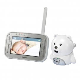 Vtech - Videointerfon digital bidirectional 4,3 inch BM4200, include melodii si termometru LVTKBM4200
