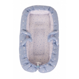 Co-sleeper anti-reflux Blue Stars SeviBebe BBKSEV_273-01