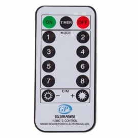 Instalatie luminoasa craciun 500 leduri cu telecomanda, 23 m, 8 functii, exterior/interior, tip perdea de turturi alb cald LVTKCL0505
