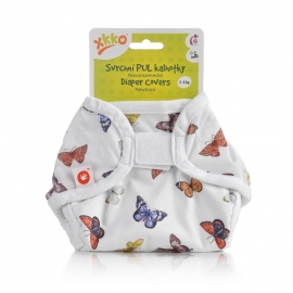 Protectie impermeabila scutece textile 2-6 kg XKKO Butterflies BBKXKK_PULDCNB03