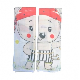 Set 2 museline din bumbac 70x55 cm Pirate  SeviBebe BBKSEV_313-67