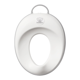 BabyBjorn - Reductor pentru toaleta Toilet Training Seat, White/Grey BSAFE058028A