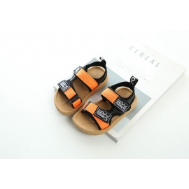 Sandale pentru copii cu barete portocalii (Marime Disponibila: Marimea 22) MDF12-3-p31