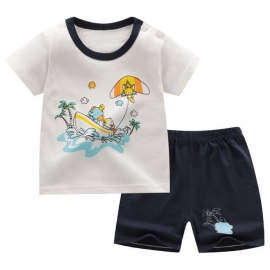 Pijama pentru baietei - Surfing (Marime Disponibila: 3-6 luni (Marimea 18 incaltaminte)) MDH986-11