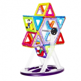 Joc de constructie magnetic - 46 piese EDUMPB-46