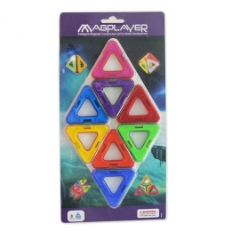 Joc de constructie magnetic - 8 piese EDUMPC-8