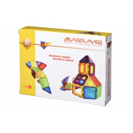 Set de constructie magnetic - 32 piese EDUMPL-32