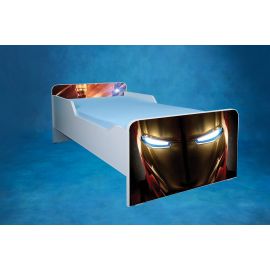 Iron Man - Saltea Inclusa - 140x70 cm, Cu sertar (+130 lei) PTV1725